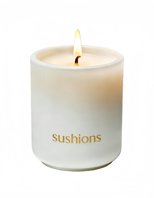 Velvet Sandalwood & Fig Leaf Ceramic Candle