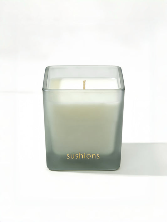 Sage & Sea Salt Square Jar Candle& Aequor Sag